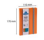 Carnet Iderama 170x110, 192 pages lignées - Orange