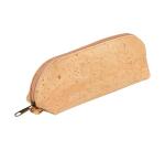 LIÈGE Petite trousse ovale certifiée VEGAN 16x5x6 cm naturel