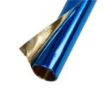 PAPIER ALUMINIUM, Rouleau double face 90g/m² au format 80x50cm - Bleu