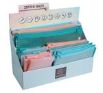 Expositor EVA - 36 Bolsas (3 tamaños de 12) - Colores surtidos