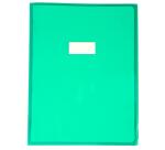 Protège-cahiers cristalux PVC 22/100ème 24x32 cm