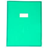 Protège-cahiers cristalux PVC 22/100ème 24x32 cm