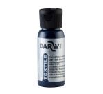 DARWI Flacon de 50 ml de Peinture Textile Opaque - Bleu navy