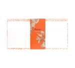 Jardin des Sens, Mini planner 24x12 cm 50 feuillets imprimés