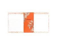 Jardin des Sens, Mini planner 24x12 cm 50 feuillets imprimés