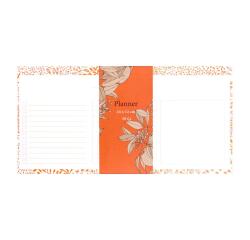 Jardin des Sens, Mini planner 24x12 cm 50 feuillets imprimés