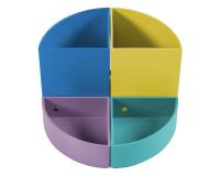 Modulierbarer Stifteköcher The Quarter, Forever Young - Farben sortiert