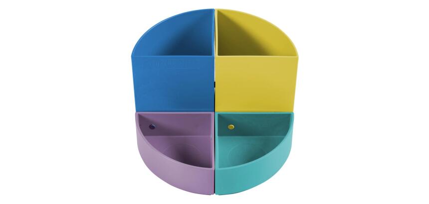 Pot à crayons modulable The Quarter Forever Young - Couleurs assorties