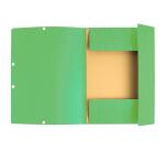 Chemise 3 rabats à élastiques carte lustrée 400g/m2 - A4