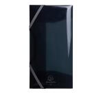 Chemise 3 rabats à élastiques polypropylène 5/10e IDERAMA PP - 23.5x12cm - Couleurs assorties