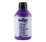 Darwi Flacon de 250 ml de Peinture Acrylique Universelle Opaque - Violet