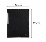 Chemise à élastiques 3 rabats carte lustrée 355g/m2