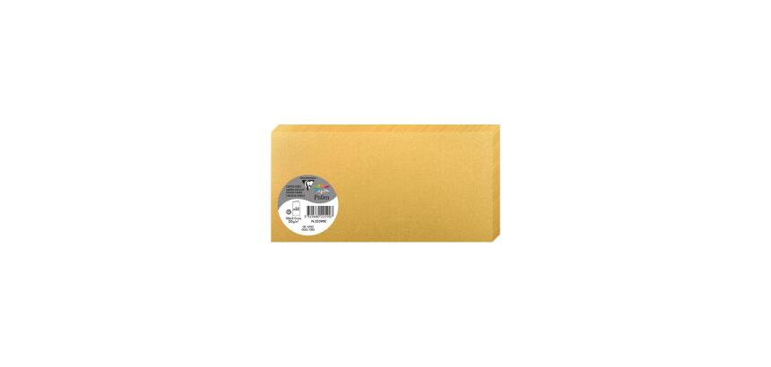Paquet de 25 cartes pliées Pollen 106x213mm 210g/m²