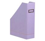 Rhodiarama porte-revues simili cuir italien 10x25x31 cm - Iris