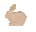 Cache pot lapin 19x10x18,5cm - Kraft