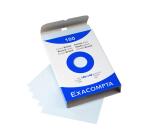 Estuche Exacompta 100 fichas Exacompta cartulina bristol - liso sin taladro 105x148mm - Azul