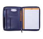 Rhodiarama grand conférencier pour bloc ou carnet format A4 - Bleu nuit