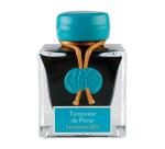 Encre 1670 à paillettes dorées - Turquoise de Perse