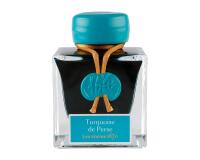 Encre 1670 à paillettes dorées - Turquoise de Perse