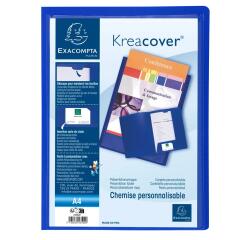 Präsentationsmappe aus PP, für Format DIN A4, Kreacover