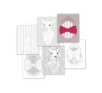 DESIGN HOME BOOK, Bloc de 12 feuilles 250g/m2 au format 13x17cm