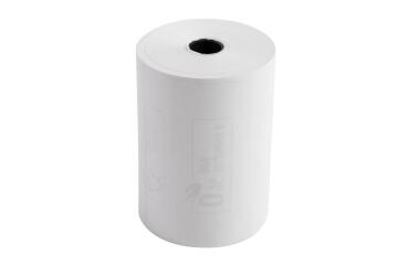Bobinas térmicas para terminales de pago (impresión en el reverso) - 1 Pliegue térmico - 48 g/m2 - Blanco