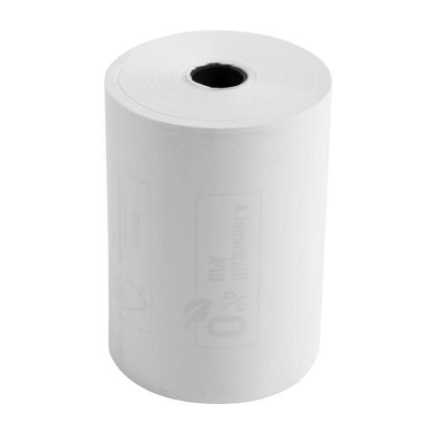 Exacompta Ref: 43804E - 80 x 56mm, 48gsm Thermal Paper Receipt Till Rolls, For Cash Registers, Weighing Scales, EPOS, POS Payment Terminals, BPA Free, 44m, White, Pack of 10 - White