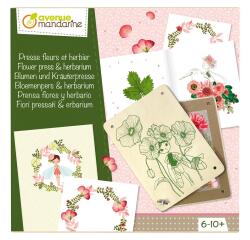 Coffret créatif, Presse fleurs et herbier - Multicolore