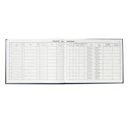 Brochure 240X320 Registre du personnel 80 pages - Noir