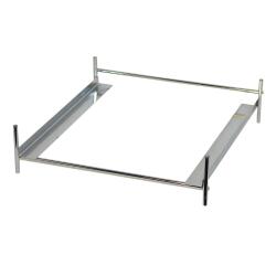 Chromed stacking elements for PostButler - Silver