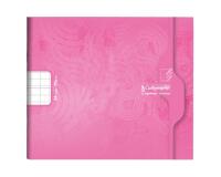 Cahier Maternelles piqué à l'italienne 7000 17x14,7 cm 24 pages DL 3mm IV 70 g - Rose