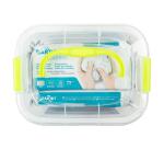 DARWI Pack Scolaire de 4 pains de pâte à modeler auto-durcissante 1kg CLASSIC - Blanc