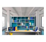 Mag-Cube Magazine file Bee Blue Turquois