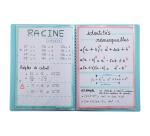 Carpeta de funda Kreacover® Chromaline Pastel semirígido 5/10e - (Vistas: 40 Fundas: 20) - 18x23 cm para A5 - Colores surtidos