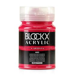 Peinture acrylique fine pot 500ml - Quinacridone magenta