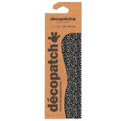 Pochette 3 Feuilles Identiques Ref 743 - Noir & Blanc