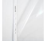 Etui carton de 100 pochettes perforées ouverture haut et côté - polypropylène lisse 6/100e - A4 - Cristal