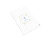 Bloc de Correspondance Triomphe 50 Feuilles Unies Blanches A5-14,8x21 cm - 90g/m2 - Blanc
