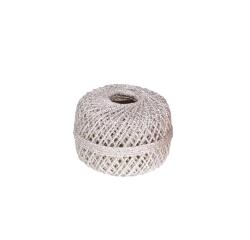 Plat.10 pelot fil métallisé 20mx1mm Argt - Argent