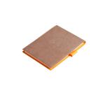 Rhodiarama porte-bloc avec porte-crayon + bloc N°12 petits carreaux 5x5 - Taupe