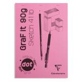 GraF'it dot bloc agrafé 80F A4 90g