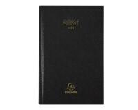 Agenda de bureau Raisin Euro et cents 16,5 x 24,5 cm Journalier 2026 - Noir