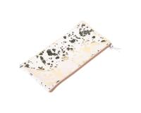 COSMICUIR LISSE Trousse plate 22x11cm - Argent