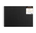 Goldline carnet spiralé 50F A4 140g paysage - Blanc