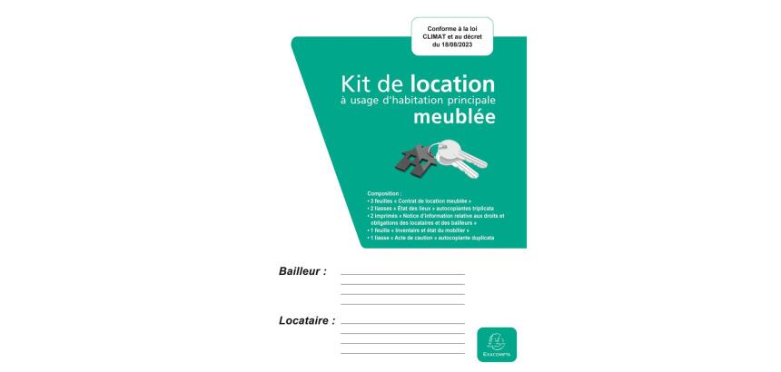 Kit de location meublée - Vert
