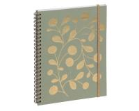 Agenda de bureau Horizons 20S Visuel spiralé Végétal 15 x 21 cm Semainier Janvier à décembre 2026