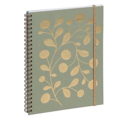 Agenda de bureau Horizons 20S Visuel spiralé Végétal 15 x 21 cm Semainier Janvier à décembre 2026