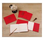Flying Spirit carnet cousu 60F 21x16cm 90g - Rouge