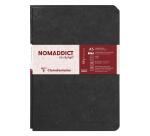 Set de 2 carnets piqués Age Bag A5 96 pages ligné - Noir