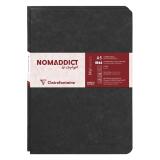 Set de 2 carnets piqués Age Bag A5 96 pages ligné - Noir
